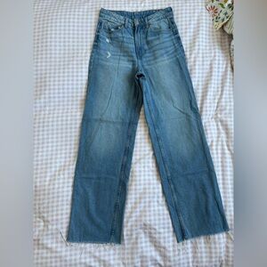 Stylish Blue Flare Women's Jeans